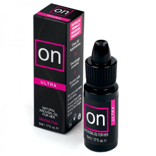 On Natural Arousal Oil For Her Ultra 5ml Bottle - Lubes & Lotions - www.Coyha.com