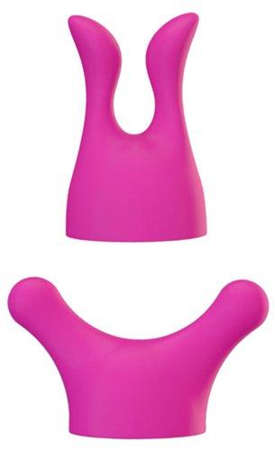 Palm Power Massager Heads Body 2 Pack Pink - Vibrators - www.Coyha.com