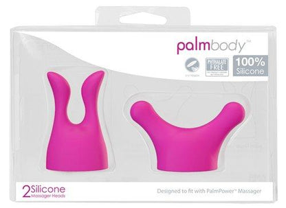 Palm Power Massager Heads Body 2 Pack Pink - Vibrators - www.Coyha.com