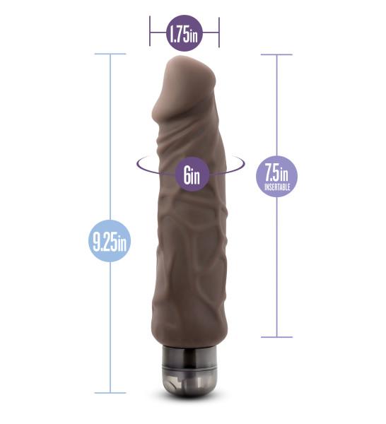 Home Wrecker 9 inches Realistic Vibrator - Brown - Vibrators - www.Coyha.com