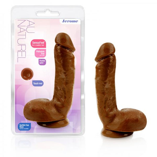 Jerome Dual Density Realistic Brown Dildo - Dildos - www.Coyha.com