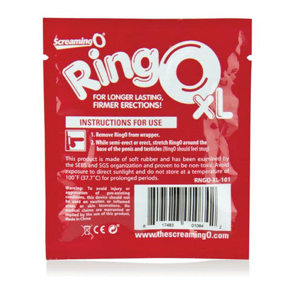 Screaming O Ringo XL Clear - Men's Toys - www.Coyha.com