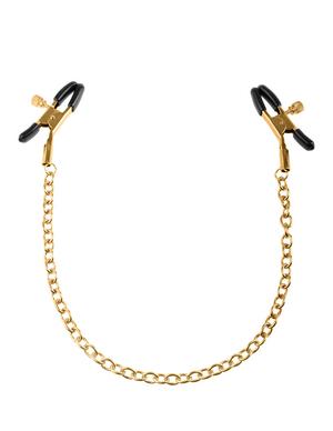 Fetish Fantasy Gold Chain Nipple Clamps - Bondage - www.Coyha.com