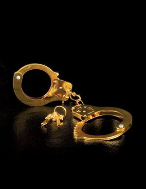 Fetish Fantasy Gold Metal Cuffs Handcuffs - Bondage - www.Coyha.com