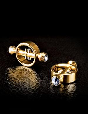 Fetish Fantasy Gold Magnetic Nipple Clamps - Bondage - www.Coyha.com