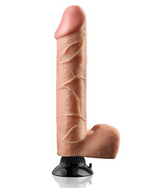 Real Feel Deluxe No 12 12 inches Beige Dildo - Vibrators - www.Coyha.com