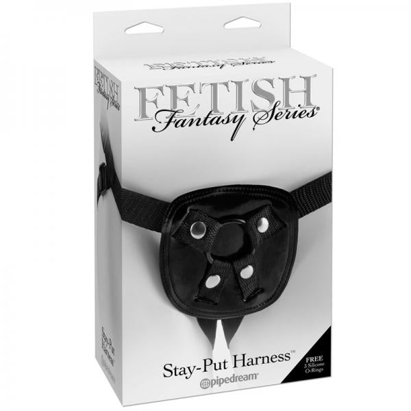 Fetish Fantasy Stay Put Harness Black O/S - Dildos - www.Coyha.com