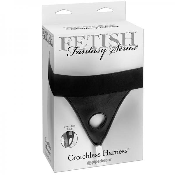 Fetish Fantasy Crotchless Harness Black - Dildos - www.Coyha.com