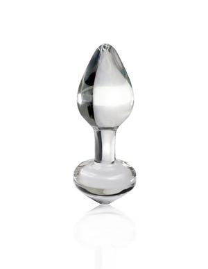 Icicles No. 44 Clear Butt Plug - Anal Toys - www.Coyha.com