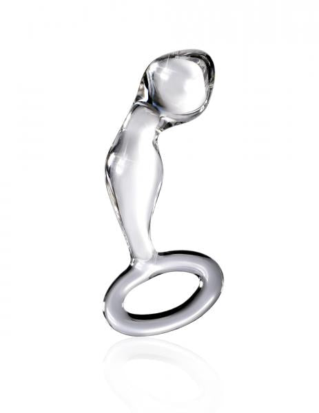 Icicles No 46 Clear Glass Butt Plug - Anal Toys - www.Coyha.com