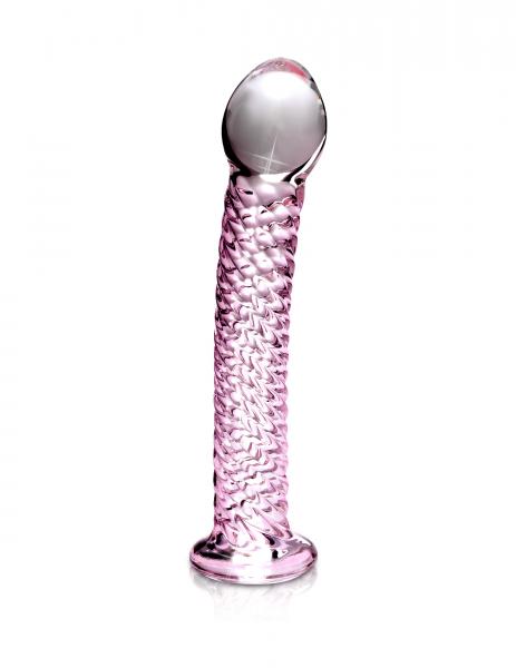 Icicles No 53 Pink Glass Massager - Dildos - www.Coyha.com