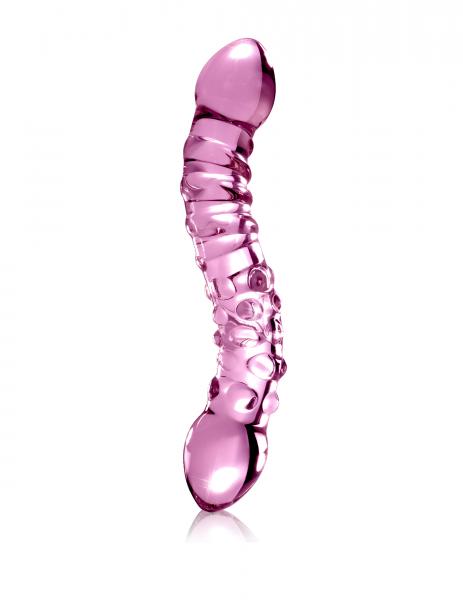 Icicles No. 55 Pink Glass Massager - Dildos - www.Coyha.com