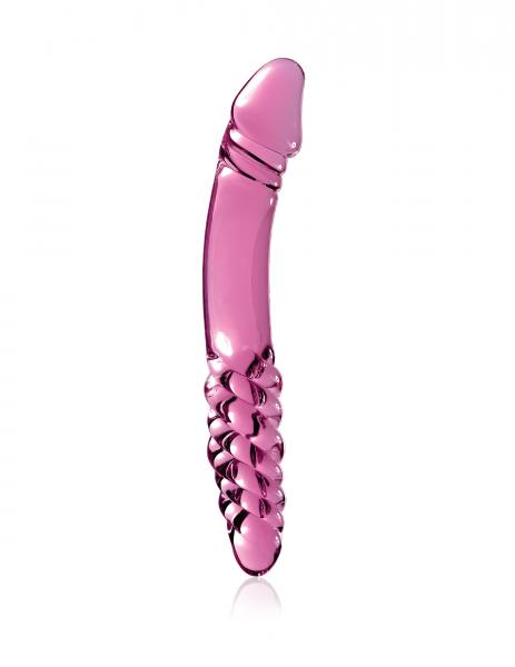 Icicles No 57 Glass Double Dildo Pink - Dildos - www.Coyha.com