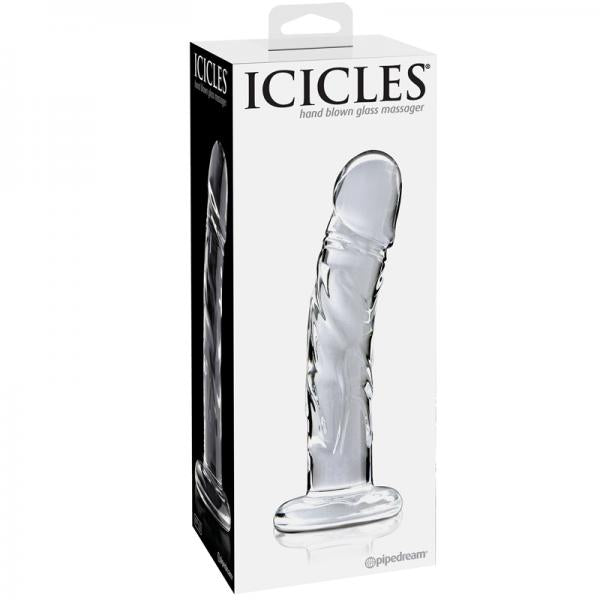 Icicles No. 62 Clear Glass Dildo - Dildos - www.Coyha.com