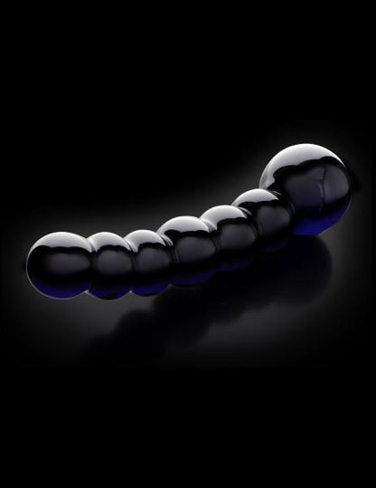 Icicles No 66 Glass Massager Black - Dildos - www.Coyha.com