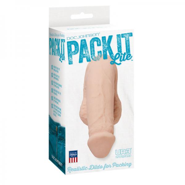 Pack It Lite Realistic Dildo For Packing Beige - Dildos - www.Coyha.com