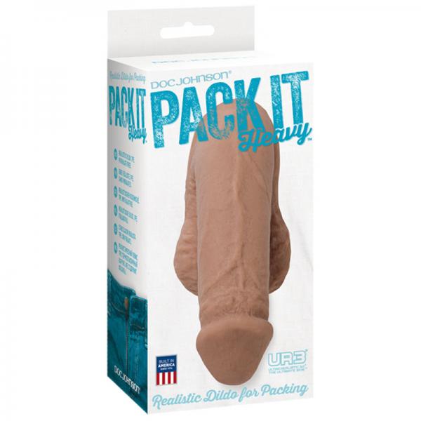 Pack It Heavy Brown Realistic Dildo for Packing - Dildos - www.Coyha.com