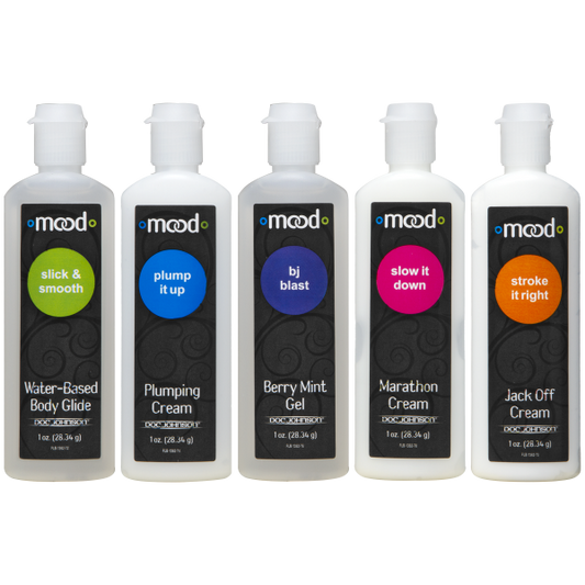 Mood Pleasure For Him 5 Pack 1 oz Bottles - Lubes & Lotions - www.Coyha.com