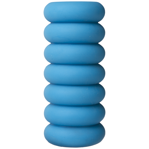 Mood Thrill Triple Texture Blue Stroker - Men's Toys - www.Coyha.com