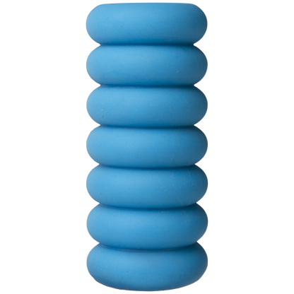 Mood Thrill Triple Texture Blue Stroker - Men's Toys - www.Coyha.com