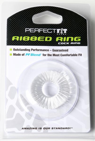 Ribbed Ring Clear - Bondage - www.Coyha.com