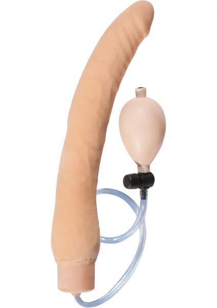 Ram 12 inches Inflatable Dong Beige - Dildos - www.Coyha.com