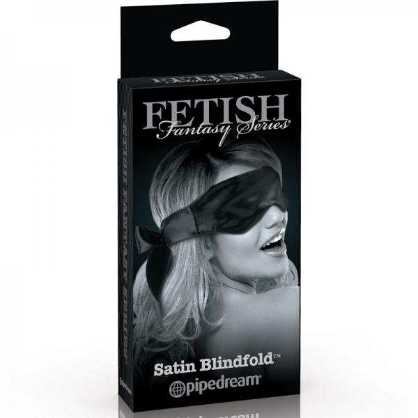 Fetish Fantasy Black Satin Blindfold OS - Bondage - www.Coyha.com