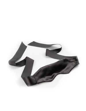 Fetish Fantasy Black Satin Blindfold OS - Bondage - www.Coyha.com