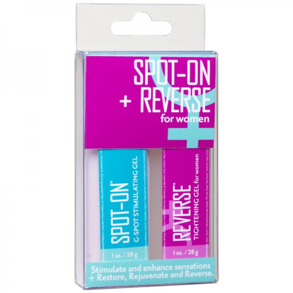 Spot On + Reverse For Women 2 Pack 1oz Bottles - Lubes & Lotions - www.Coyha.com