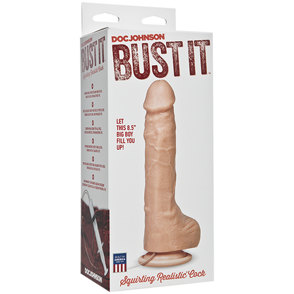 Squirting Realistic Dildo - Beige - Dildos - www.Coyha.com