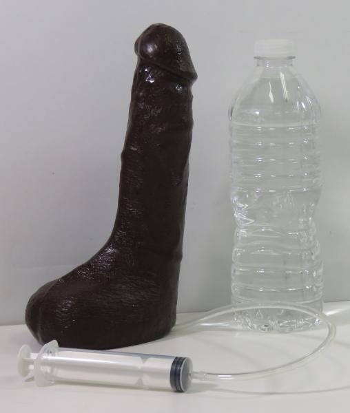 Squirting Realistic Black Dildo - Dildos - www.Coyha.com