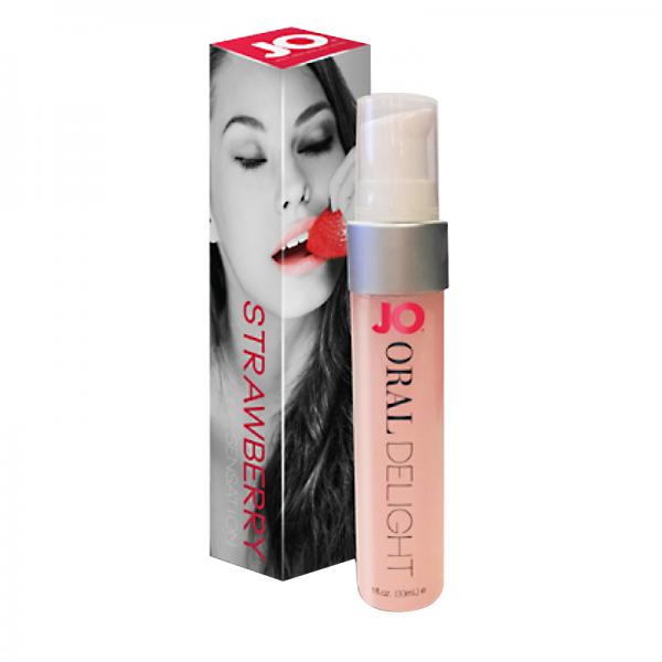 Jo Oral Delight - Strawberry Sensation 1oz - Lubes & Lotions - www.Coyha.com