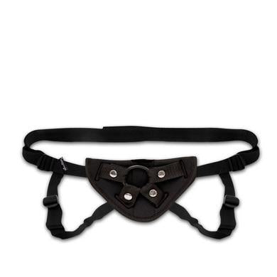 Lux Fetish Neoprene Strap On Harness Black O/S - Dildos - www.Coyha.com