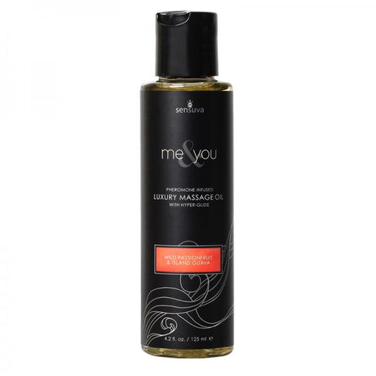 Me & You Massage Oil Passion Fruit Guava 4.2oz - Lubes & Lotions - www.Coyha.com