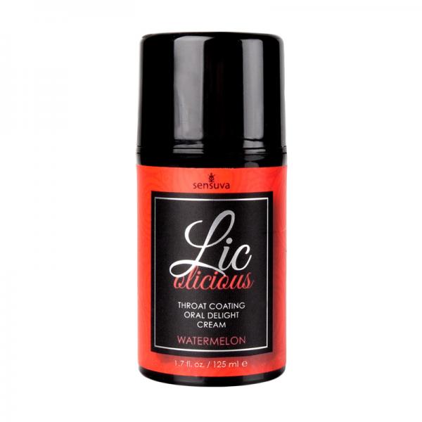 Licolicious Throat Coating Oral Delight Cream Watermelon 1.7oz - Lubes & Lotions - www.Coyha.com