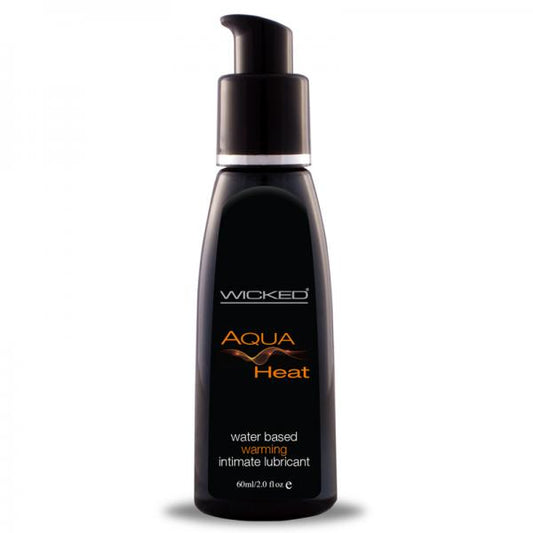 Wicked Aqua Heat Waterbased Warming Sensation Lubricant 2oz. - Lubes & Lotions - www.Coyha.com