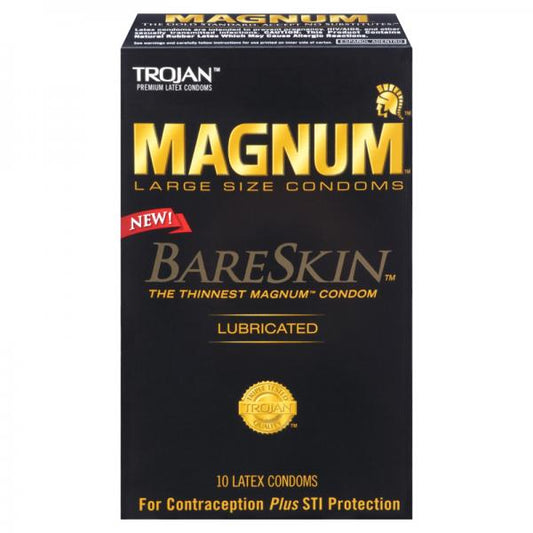 Trojan Magnum Bareskin Condoms (10) - Extras - www.Coyha.com