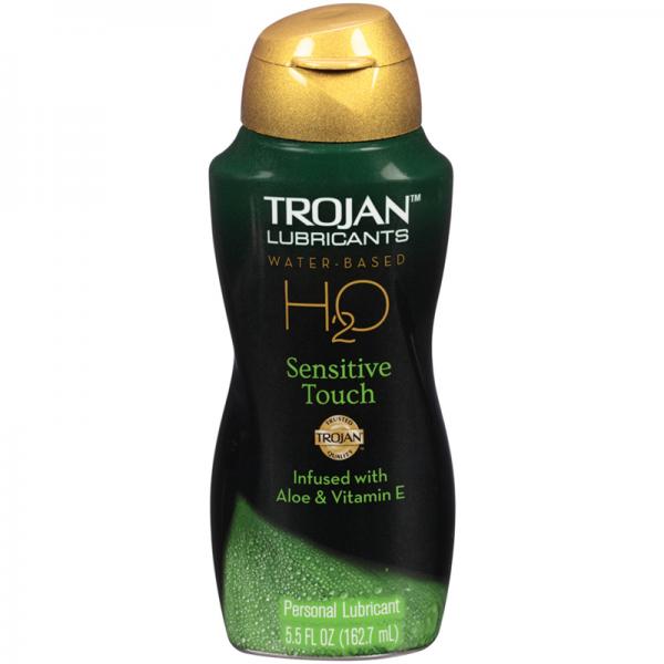 Trojan Lubricants H2o Sensitive Touch 5.5oz. - Lubes & Lotions - www.Coyha.com