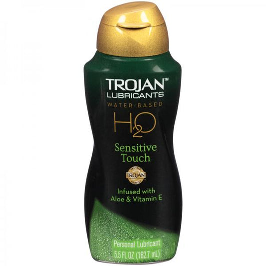 Trojan Lubricants H2o Sensitive Touch 5.5oz. - Lubes & Lotions - www.Coyha.com