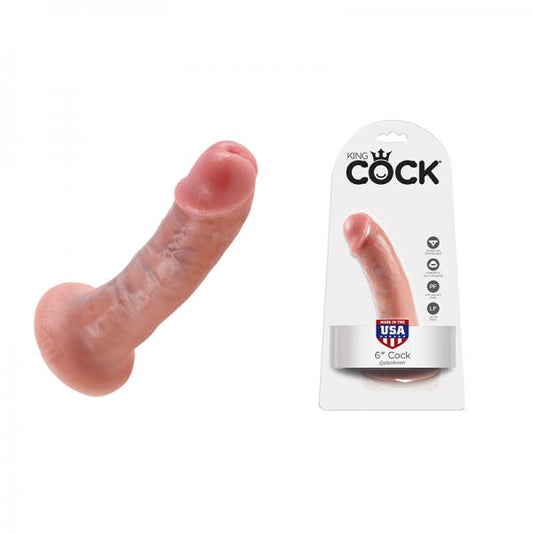 King Cock 6 Inches Dildo Beige - Dildos - www.Coyha.com