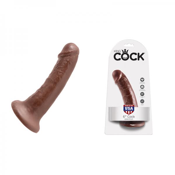 King Cock 6 Inches BrownDildo - Dildos - www.Coyha.com