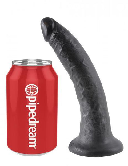 King Cock 7 Inches Dildo Black - Dildos - www.Coyha.com