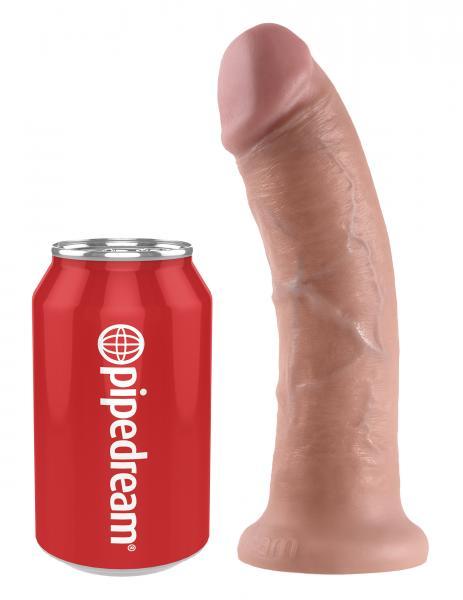 King Cock 8 Inches Dildo Beige - Dildos - www.Coyha.com