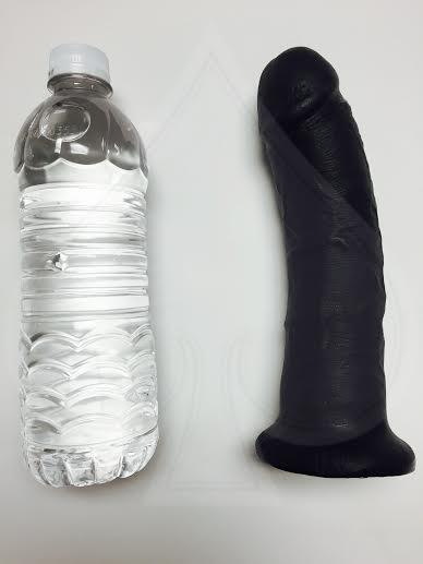 King C*ck 8 Inch Dildo - Black - Dildos - www.Coyha.com