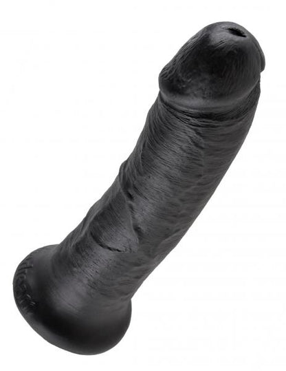 King C*ck 8 Inch Dildo - Black - Dildos - www.Coyha.com