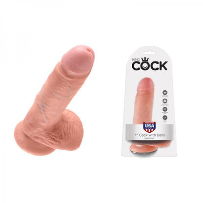 King Cock 7 Inches Cock Balls - Dildos - www.Coyha.com