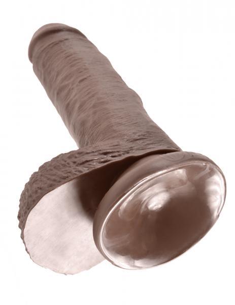 King Cock 7in Cock - Brown - Dildos - www.Coyha.com