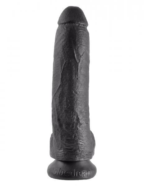 King Cock 9 inches Cock Balls Black - Dildos - www.Coyha.com