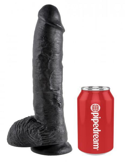 King Cock 10in Cock - Black - Dildos - www.Coyha.com