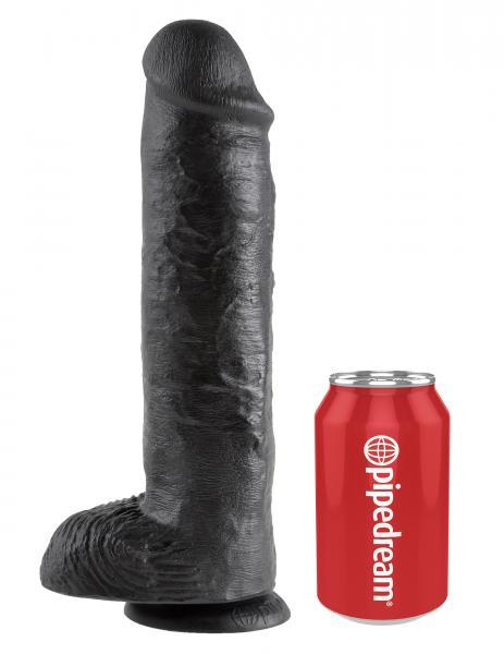 King Cock 11in Cock - Black - Dildos - www.Coyha.com